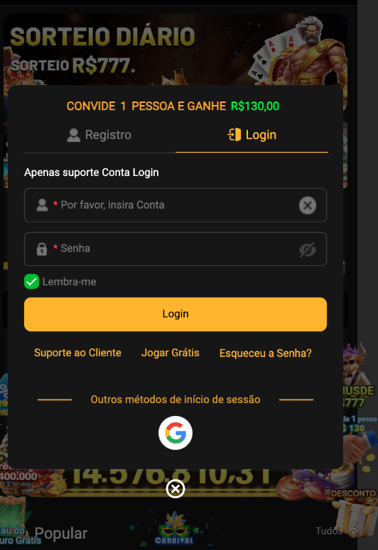Aplicativo móvel 6GBET2